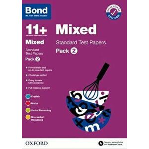 Bond 11+: Bond 11+ Mixed Standard Test Papers: Pack 2. 1, Paperback - Various imagine