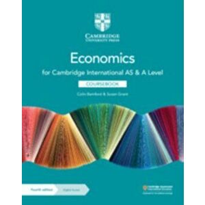 Cambridge International as & a Level Economics Coursebook with Digital Access (2 Years) [With eBook], Paperback - Colin Bamford imagine