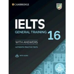 Ielts 16 General Training Student's Book with Answers with Audio with Resource Bank, Paperback - *** imagine