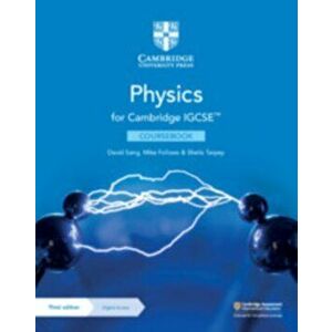 Cambridge Igcse(tm) Physics Coursebook with Digital Access (2 Years) [With eBook], Paperback - David Sang imagine