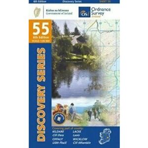 Kildare. Laois, Offaly, Wicklow, Sheet Map - *** imagine