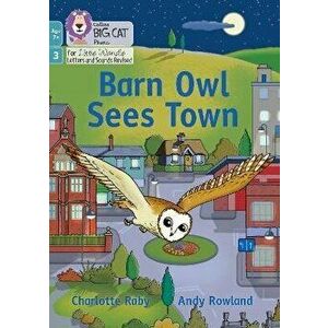 Barn Owl Sees Town. Phase 3 Set 1 Blending Practice, Paperback - Charlotte Raby imagine