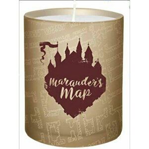 Harry Potter: Marauder's Map Glass Candle - Insight Editions imagine