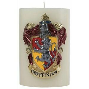 Harry Potter Gryffindor Sculpted Insignia Candle - Insight Editions imagine