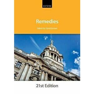 Remedies. 21 Revised edition, Paperback - The City Law School imagine