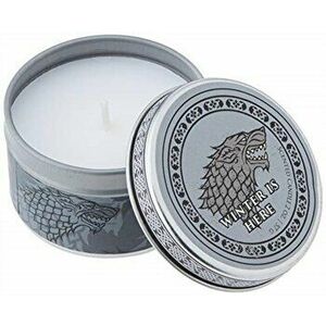 Game of Thrones: House Stark Scented Candle. Small, Mint - Insight Editions imagine