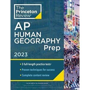 Princeton Review AP Human Geography Prep, 2023. 3 Practice Tests + Complete Content Review + Strategies & Techniques, Paperback - Princeton Review imagine