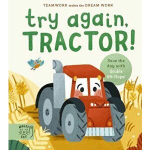Try Again, Tractor!. Double-Layer Lift Flaps for Double the Fun!, Hardback - Jennifer Eckford imagine