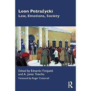 Leon Petrazycki. Law, Emotions, Society, Paperback - *** imagine