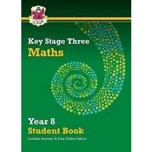 KS3 Maths Year 8 Student Book - with answers & Online Edition - CGP Books imagine