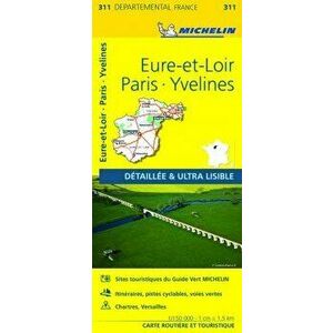 Eure-et-Loir, Paris, Yvelines - Michelin Local Map 311, Sheet Map - *** imagine