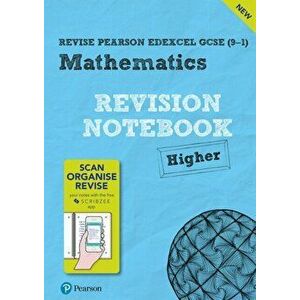 Pearson REVISE Edexcel GCSE (9-1) Maths Higher Revision Notebook. for home learning, 2022 and 2023 assessments and exams, Spiral Bound - *** imagine