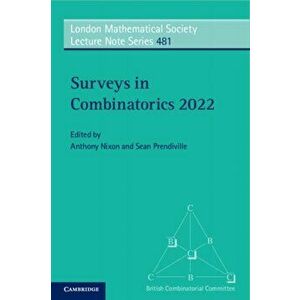 Surveys in Combinatorics 2022, Paperback - *** imagine