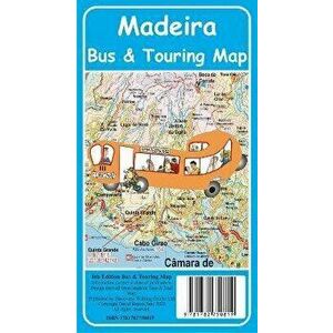 Madeira Bus and Touring Map, Sheet Map - David Brawn imagine