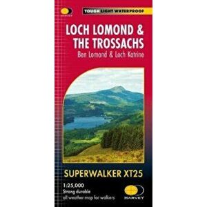 Loch Lomond & The Trossachs XT25. Ben Lomond & Loch Katrine, Sheet Map - *** imagine