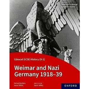 Edexcel GCSE History (9-1): Weimar and Nazi Germany 1918-39 Student Book. 1, Paperback - Richard McFahn imagine