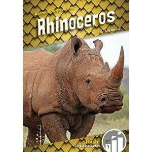 Animals with Armor: Rhinoceros, Paperback - Julie Murray imagine