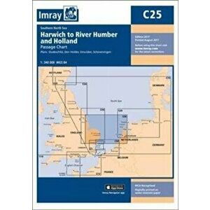 Imray Chart C25. Harwich to River Humber and Holland, New ed, Sheet Map - Imray imagine