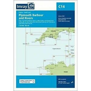 Imray Chart C14. Plymouth Harbour and Rivers, New ed, Sheet Map - Imray imagine
