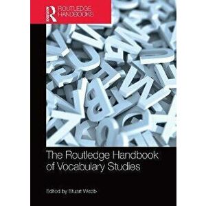The Routledge Handbook of Vocabulary Studies, Paperback - *** imagine