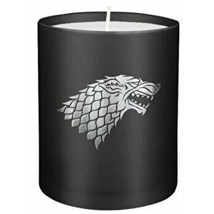 Game of Thrones: House Stark Large Glass Candle - Insight Editions imagine