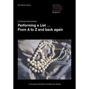[Re]performing a List. From A to Z and back again, Paperback - Aesthetics Group imagine