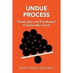 Undue Process. Persecution and Punishment in Autocratic Courts, Paperback - *** imagine