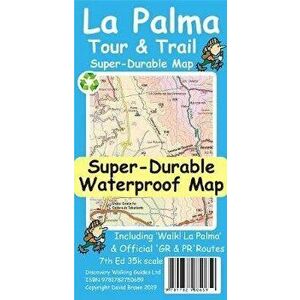 La Palma Tour & Trail Map, Sheet Map - David Brawn imagine