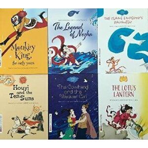 Classic Chinese Tales. Monkey King, The Legend of Ne Zha, Houyi and the Ten Suns, The Lotus Lantern, The Cowherd and the Weaver Girl, The Flame Empero imagine