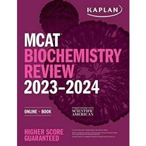MCAT Biochemistry Review 2023-2024. Online + Book, Paperback - Kaplan Test Prep imagine
