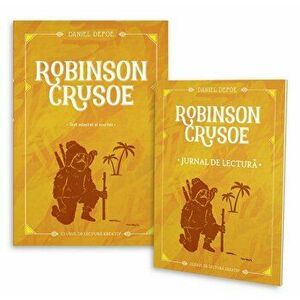 Robinson Crusoe + jurnal de lectura - Daniel Defoe imagine