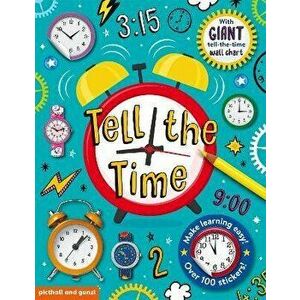Tell The Time Sticker Book, Paperback - Chez Picthall imagine