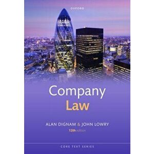 Company Law. 12 Revised edition, Paperback - *** imagine