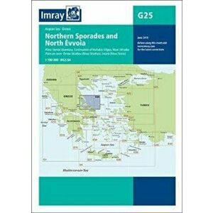 Imray Chart G25. Northern Sporades and North Evvoia, New ed, Sheet Map - Imray imagine
