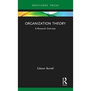 Organization Theory. A Research Overview, Hardback - *** imagine