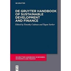 De Gruyter Handbook of Sustainable Development and Finance, Hardback - *** imagine