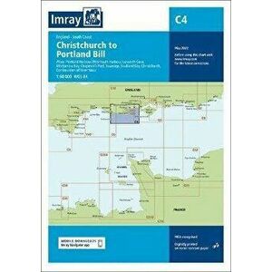 Imray Chart C4. Christchurch to Portland Bill, New ed, Sheet Map - Imray imagine
