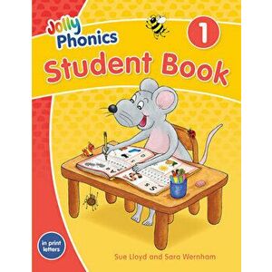 Jolly Phonics Student Book 1: In Print Letters (American English Edition), Paperback - Sara Wernham imagine