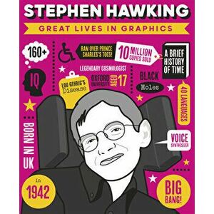 Great Lives in Graphics: Stephen Hawking, Hardcover - Button Books imagine