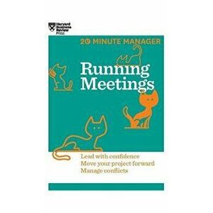 Running Meetings (HBR 20-Minute Manager Series), Hardcover - *** imagine