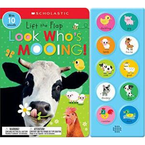 Look Who's Mooing!: Scholastic Early Learners (Sound Book), Paperback - *** imagine