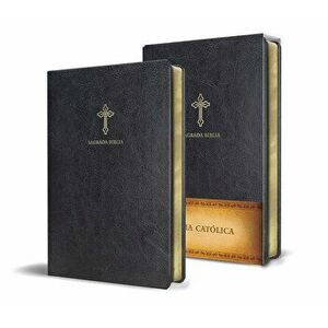 Biblia Católica En Español. Símil Piel Negro, Tamaño Compacto / Catholic Bible. Spanish-Language, Leathersoft, Black, Compact - *** imagine