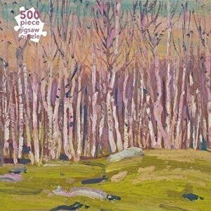 Adult Jigsaw Puzzle Tom Thomson: Silver Birches (500 Pieces): 500-Piece Jigsaw Puzzles, Hardcover - *** imagine