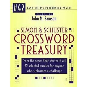Simon and Schuster Crossword Treasury # 42, Paperback - John M. Samson imagine