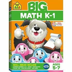 School Zone Big Math K-1 Workbook, Paperback - School Zone imagine