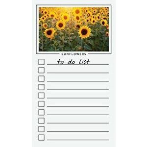 To Do List Notepad: Sunflowers, Checklist, Task Planner for Grocery Shopping, Planning, Organizing, Paperback - *** imagine