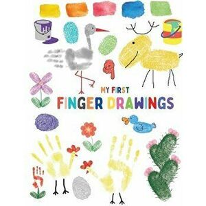 My first finger drawings: Cute animals finger painted, easy to draw for toddlers or small kids, Paperback - Norea Dahlberg imagine