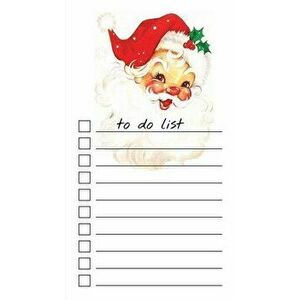 To Do List Notepad: Vintage Santa, Checklist, Task Planner for Christmas Shopping, Planning, Organizing, Paperback - *** imagine