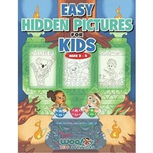 Easy Hidden Pictures for Kids Ages 3-5: A First Preschool Puzzle Book of Object Recognition (Preschool Kids Learn and Have Fun Too) - *** imagine