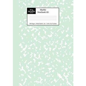 Marble Notebook A5: Mint Green Marble Wide Ruled Journal, Paperback - *** imagine
